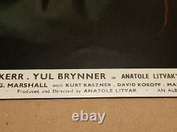 Good Quality Hand Signed The Journey Photograph of Yul Brynner 10 x 8 inches