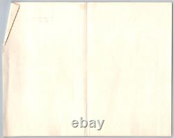 Grace Barnum Hand Signed Letter P. T. Barnum's First Wife
