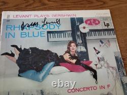 HAND SIGNED 1950s VG+ OSCAR LEVANT Plays Gershwin LP33