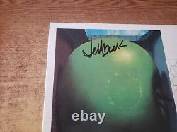 HAND SIGNED 1960s VG+ Jeff Beck Group Beck-Ola COVER ONLY NO LP33