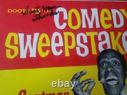 HAND SIGNED 1960s VG+ Scatman Crothers Comedy Sweepstakes LP33