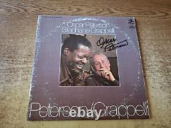 HAND SIGNED 1970s VG+ (SIGNED OSCAR PETERSON) & STEPHANE GRAPELLI 24041 2LP33