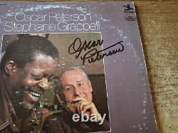 HAND SIGNED 1970s VG+ (SIGNED OSCAR PETERSON) & STEPHANE GRAPELLI 24041 2LP33