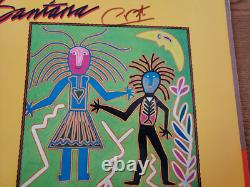 HAND SIGNED 1980s VG++ Santana Shango 38122 LP33
