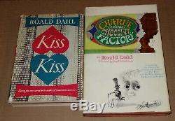HAND SIGNED Charlie and the Chocolate Factory (1964) DAHL 1ST EDITION + more NR