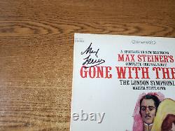 HAND SIGNED EXCELLENT 1967 Max Steiner's Gone With The Wind MOVIE SCORE LP33