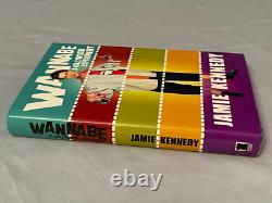 HAND SIGNED Jamie Kennedy WANNABE A Hollywood Experiment (Hardcover, 2003)