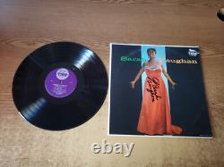 HAND SIGNED VG++ 1950s Sarah Vaughan Sarah Vaughan LP33