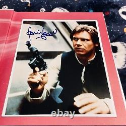 HARRISON FORD Hand-Signed FULL Autograph 8x10 Original Photo STAR WARS HAN SOLO