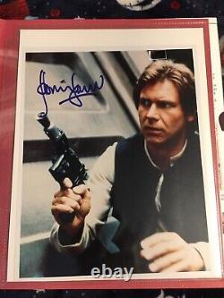 HARRISON FORD Hand-Signed FULL Autograph 8x10 Original Photo STAR WARS HAN SOLO