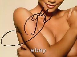 Halle Berry Hand Signed 10x8 Photo Autograph Authentic