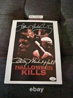 Halloween kills, hand signed original autographs. Signed by Anthony and James