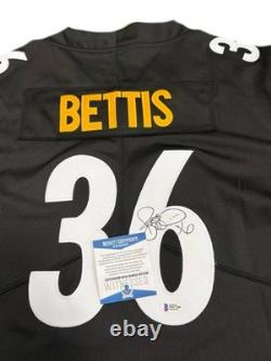 Hand Signed Autographed Jersey Jerome Bettis #36 BAS COA