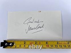 Hand Signed James Beck Dads Army Private Walker Autograph Actor 1929-1973