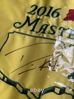 Hand Signed PIN FLAG DANNY WILLETT US MASTERS Winner 2016