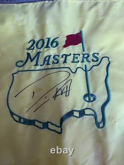 Hand Signed PIN FLAG DANNY WILLETT US MASTERS Winner 2016