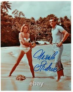 Hand Signed Ursula Andress Autograph No Photo 10 x 8 Photo James Bond c/w Coa