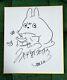 Hand Drawn Miyazaki Hayao Autographed Shikishi Art Board Tonari No Totoro A
