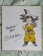 Hand Drawn Toriyama Akira Shikishi Card Art Board Dragon Ball Autographed 082020