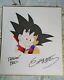 Hand Drawn Toriyama Akira Autographed Shikishi Card Art Board Dragon Ball 92019c