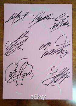 Hand signed BTS autographed 4th album MAP OF THE SOULPERSONA CD+ signed poster