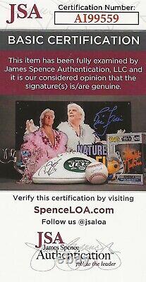 Hanson REAL early hand SIGNED Mag Pinup Photo JSA COA Autographed All 3