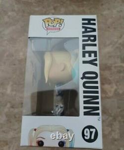Harley Quinn Funko Pop #97 Hand Signed By Margot Robbie At A Comic Convention
