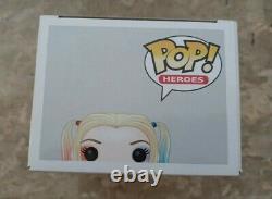 Harley Quinn Funko Pop #97 Hand Signed By Margot Robbie At A Comic Convention
