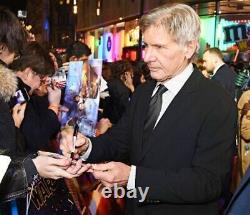 Harrison Ford Indiana Jones Temple of Doom Hand Signed Autograph Photo 8x12 COA