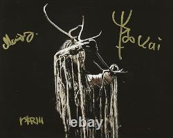 Heilung REAL hand SIGNED 8x10 Photo COA Autographed by all 3