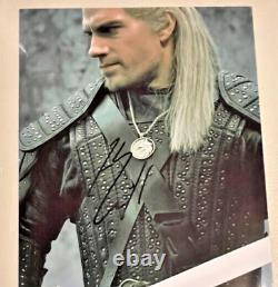 Henry Cavill WITCHER Authentic Hand Signed Autographed 8x10 Photo withHoloCOA