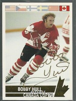 Hockey Super Stars Hand-Signed Cards, Gordie Howe, Bobby & Brett Hull, Discount