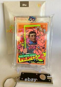 Honus Wagner/Ermsy 2021 Topps Project 70 Neon UV Embellished Bobzilla Auto 1/1