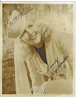 Hope Hampton hand signed photograph