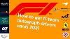 How To Get F1 Team Autographed Drivers Cards 2021