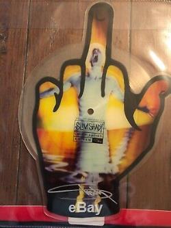 JDGAF/SDGAF SSLP20 MIDDLE FINGER 7 AUTOGRAPHED Eminem Slim Shady In Hand LE99