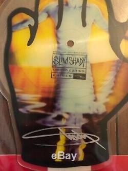 JDGAF/SDGAF SSLP20 MIDDLE FINGER 7 AUTOGRAPHED Eminem Slim Shady In Hand LE99