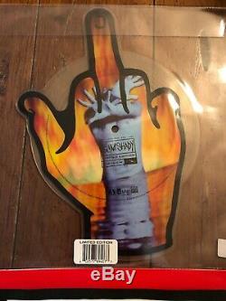 JDGAF/SDGAF SSLP20 MIDDLE FINGER 7 AUTOGRAPHED Eminem Slim Shady In Hand LE99