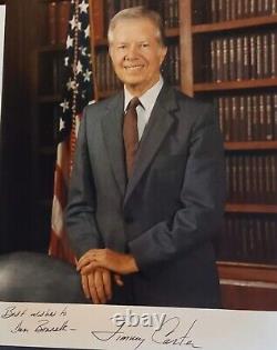 JIMMY CARTER HAND SIGNED 8x10 Photo! Autograph! (39Th) PRESIDENT PSA/DNA COA