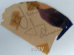 JIMMY DURANTE AUTOGRAPH NOTE HAND SIGNED TO JEANNE 1950s