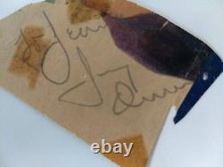 JIMMY DURANTE AUTOGRAPH NOTE HAND SIGNED TO JEANNE 1950s