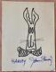 Jimmy Stewart Harvey Original Hand Done & Autographed Drawing 8.5 X 11 Withcoa