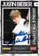 Justin Bieber Hand Signed Color Photo Card +coa Amazing Price (must See Pix)