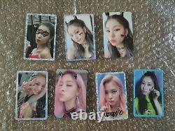 JYP ITZY ICY Album Fan Sign Event Autographed Hand Signed