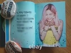 JYP ITZY Promo ICY Album Autographed Hand Signed Message
