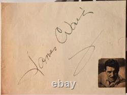 James Craig Hand Signed Paper