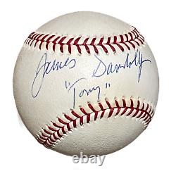 James Gandolfini Hand Signed Autographed Tony Sopranos Baseball With Steiner Coa