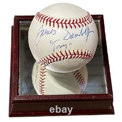 James Gandolfini Hand Signed Autographed Tony Sopranos Baseball With Steiner Coa