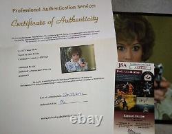 Jane Fonda Hand Signed Autograph Photo COA + JSA 9 To 5