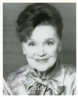 Jeanette Nolan Hand Signed Photograph